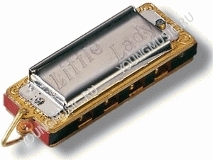 Hohner M39000 Little Lady Губная гармошка - брелок